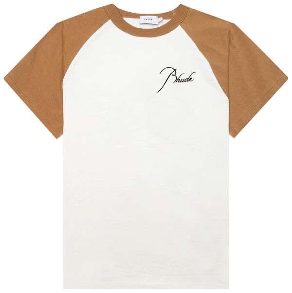 Rhude Raglan Tee 'Vintage Tan' - T-shirt - Kulture Klash