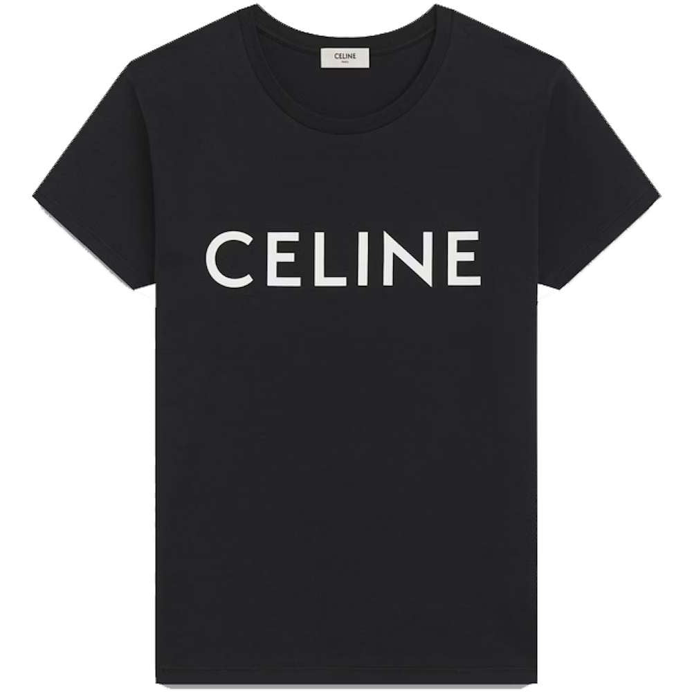 Celine Loose T-shirt Jersey Black - Celine