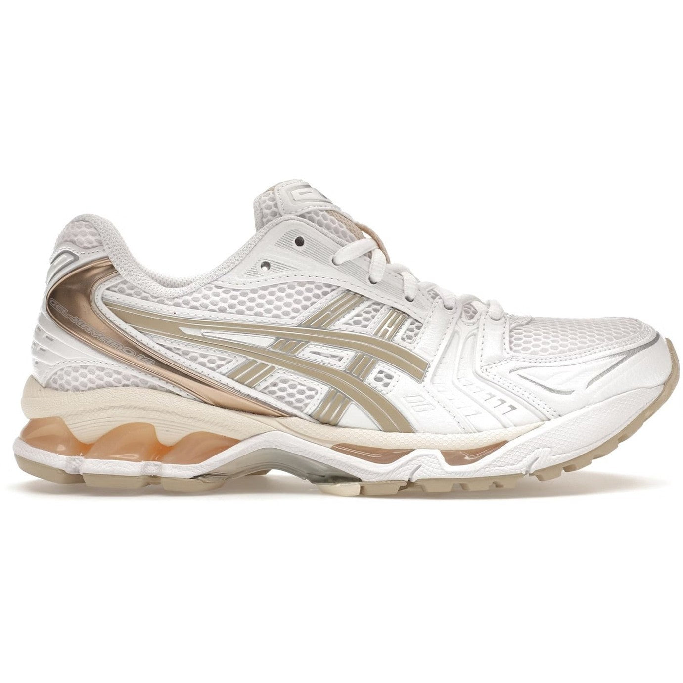 ASICS Gel - Kayano 14 White Simply Taupe (Women's) - Asics