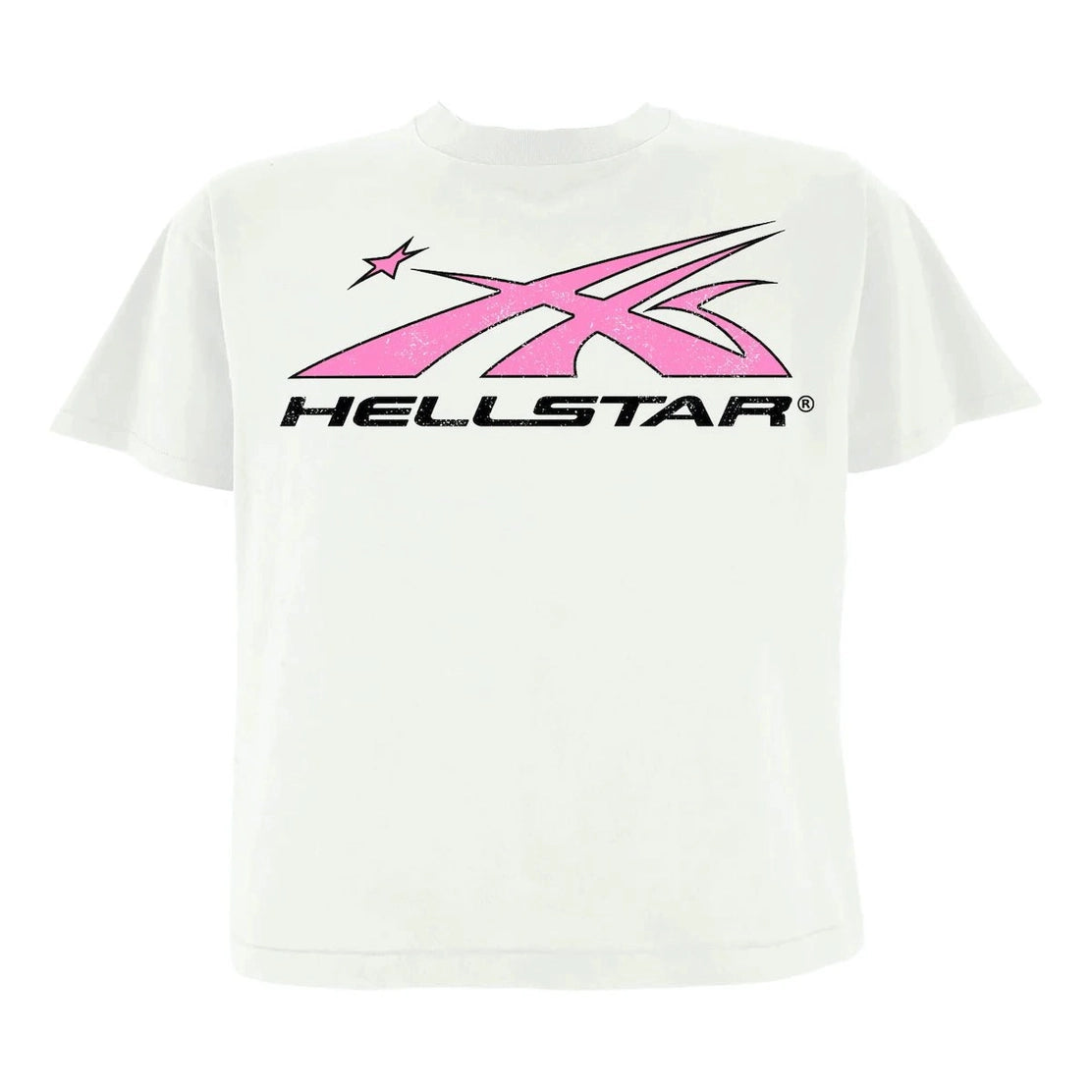 Hellstar Sport Logo T-Shirt White - T-shirt - Hellstar