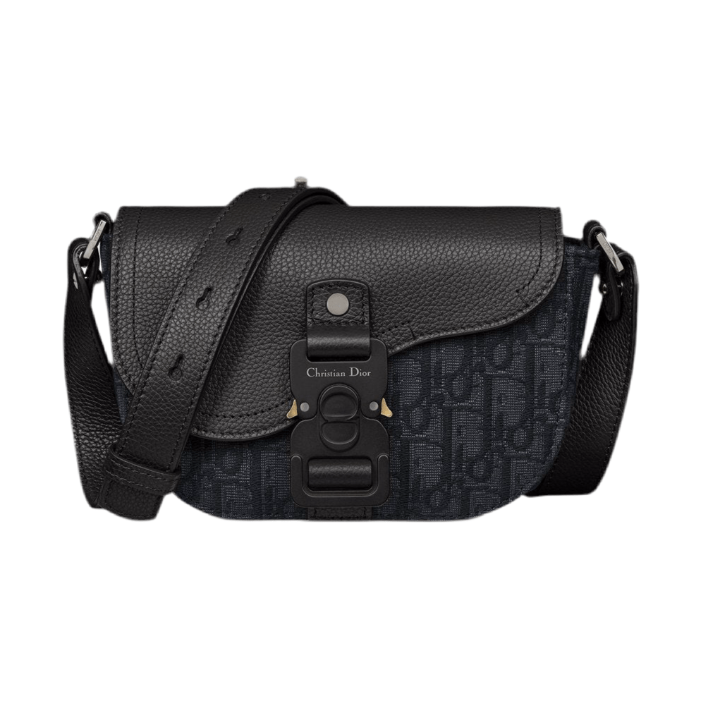 Dior Mini Saddle Messenger Bag with Flap