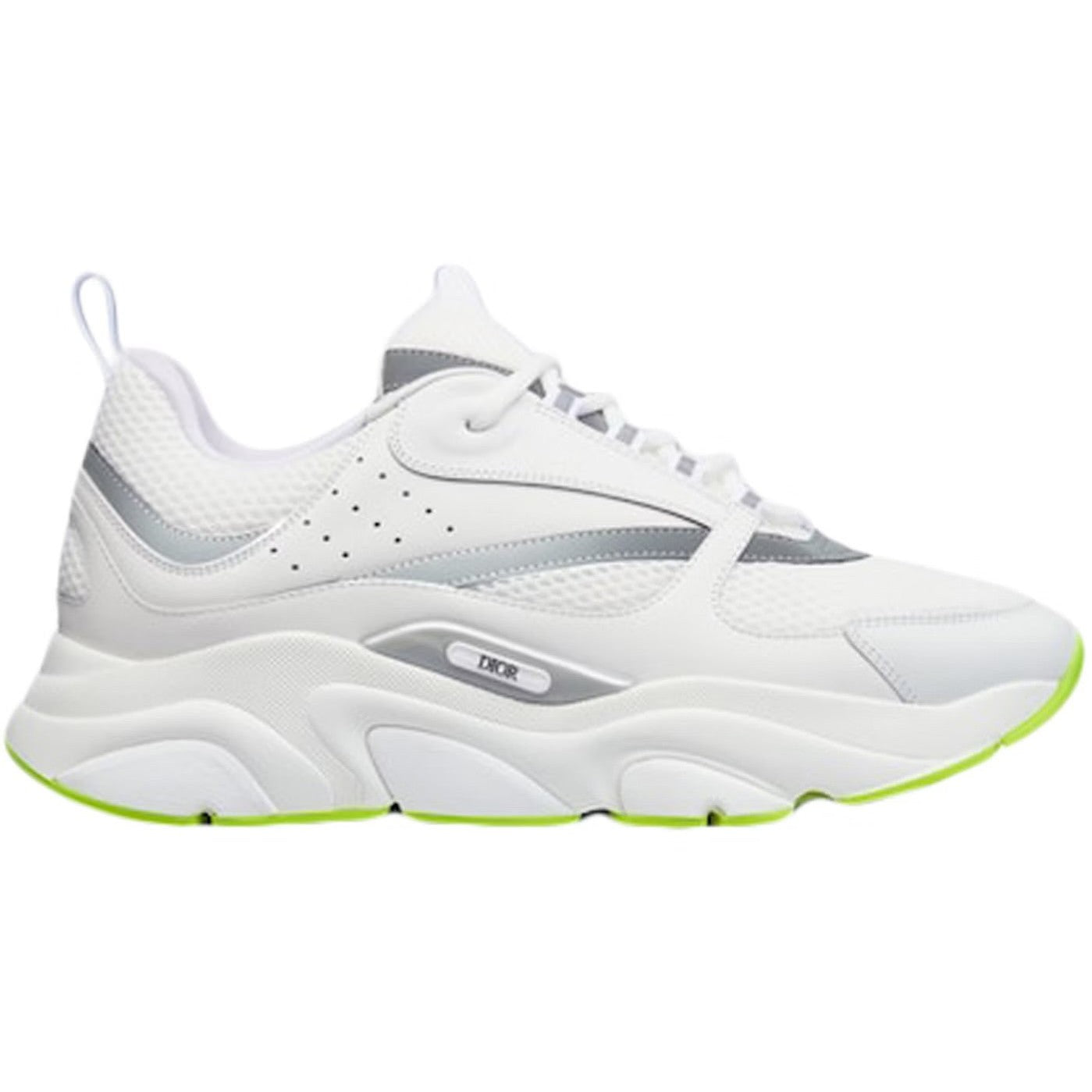 Dior B22 White Silver Fluo Green - Dior