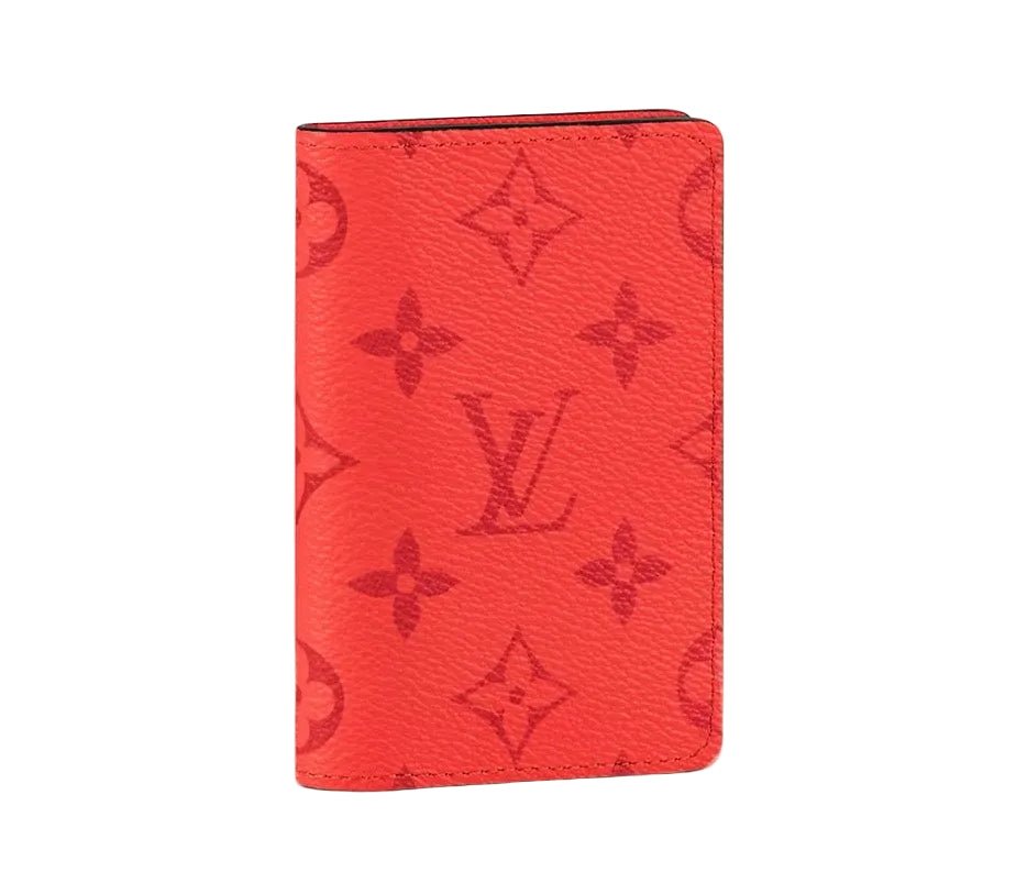 Louis Vuitton Pocket Organizer  Monogram Red