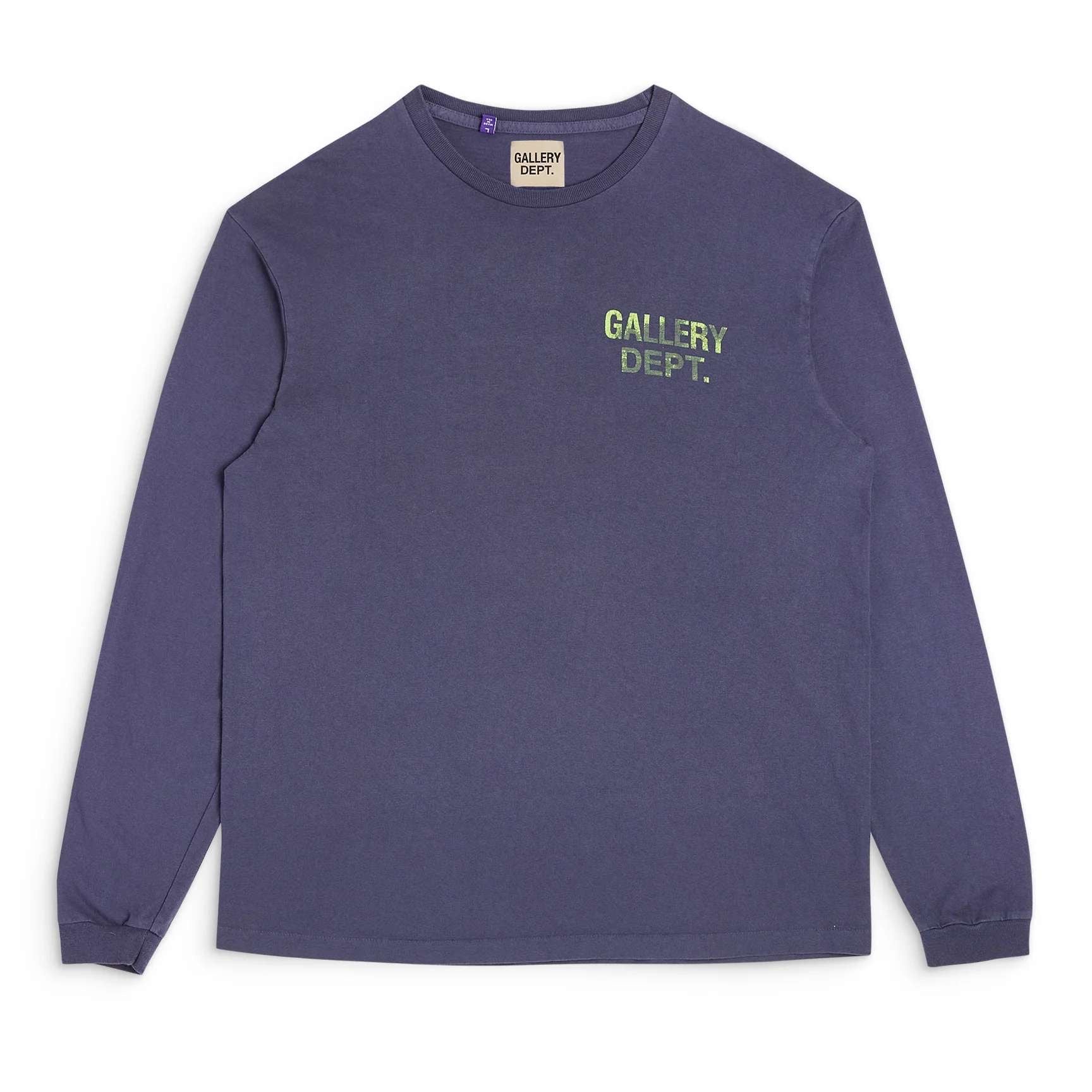 Gallery Dept. Souvenir L/S Tee Navy - Longsleeves - Gallery Dept.