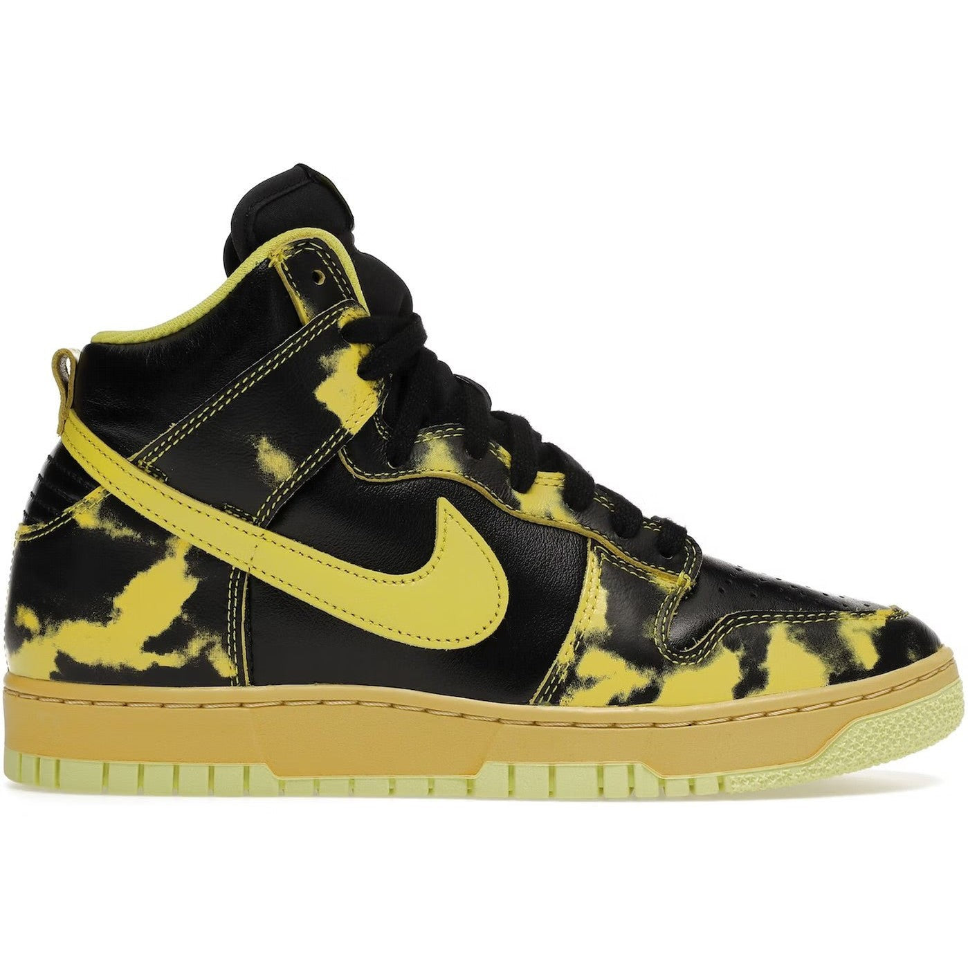 Nike Dunk High 1985 SP Yellow Acid Wash - Nike