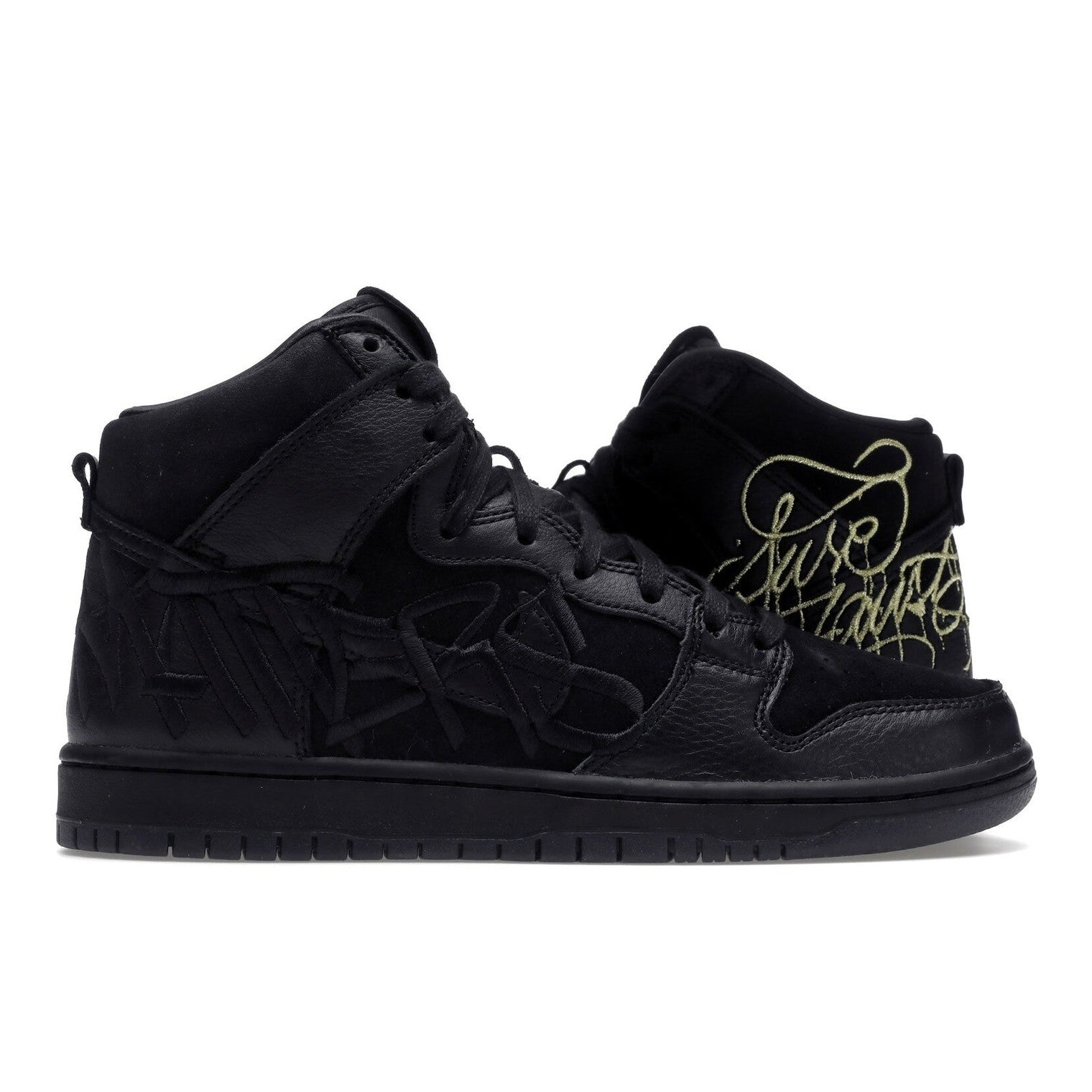 Nike SB Dunk High FAUST Black Gold - Nike