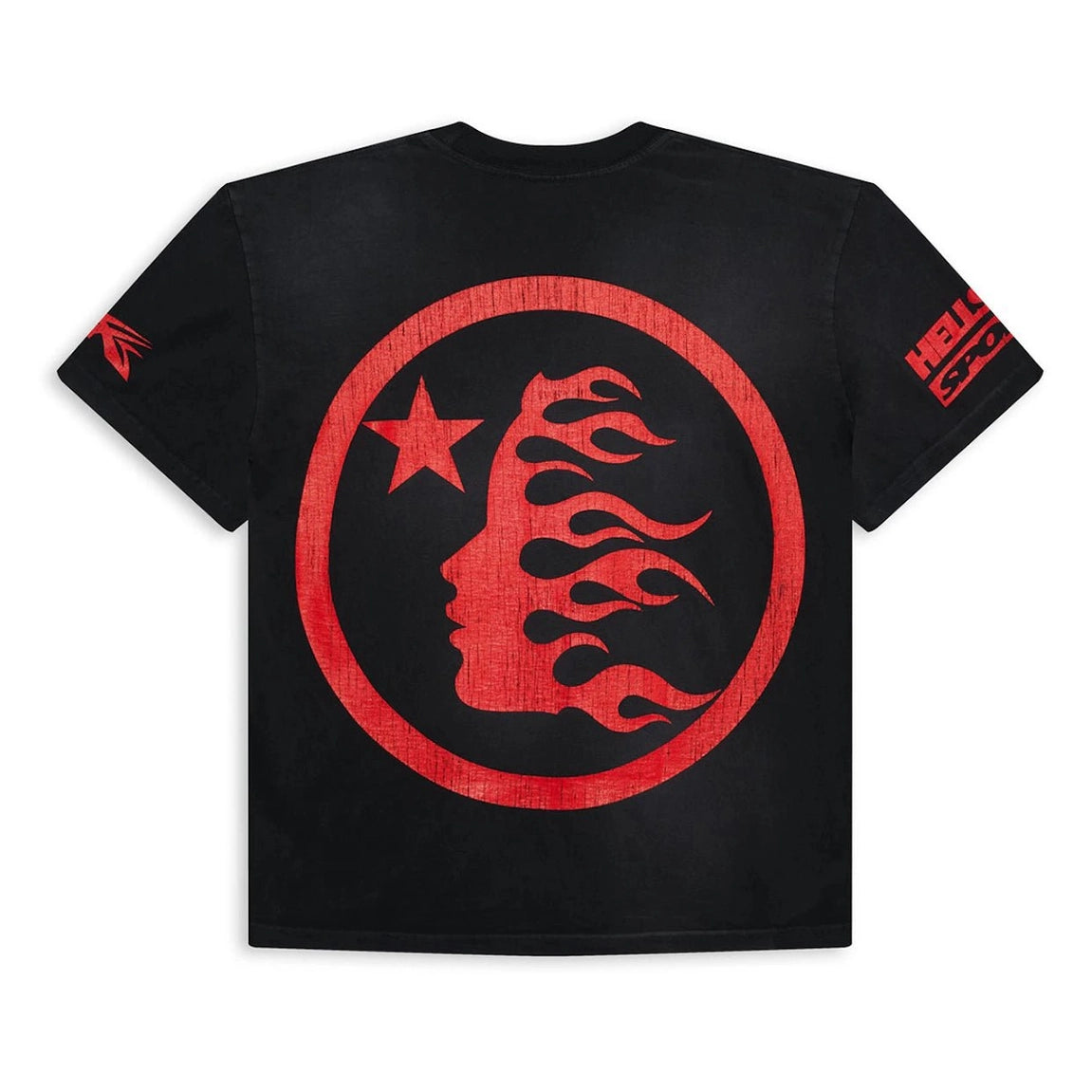 Hellstar Beat Us! T-shirt Red/Black - T-shirt - Hellstar
