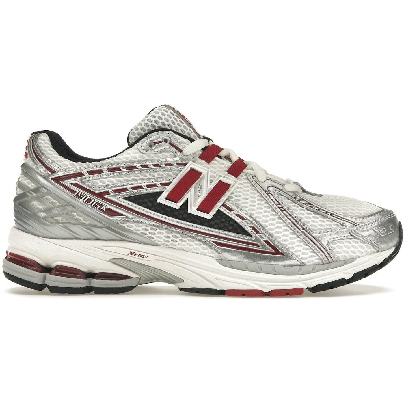 New Balance 1906R Silver Classic Crimson - New Balance