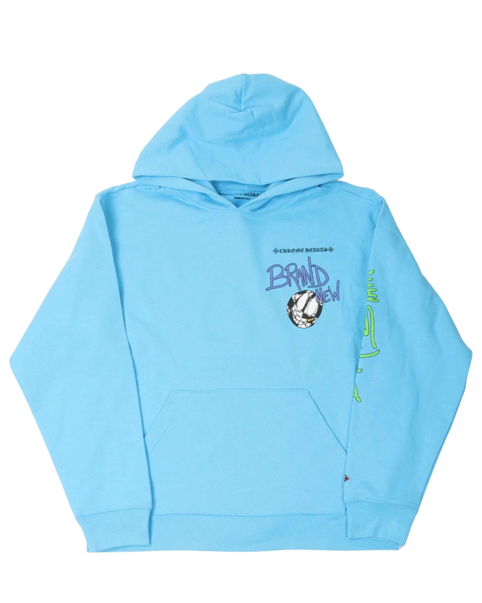 Chrome Hearts Matty Boy Brain Hoodie Blue - Hoodie - Chrome Hearts