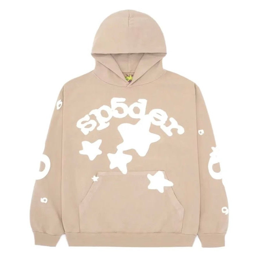 Sp5der Beluga Hoodie Sand - Hoodie - Sp5der