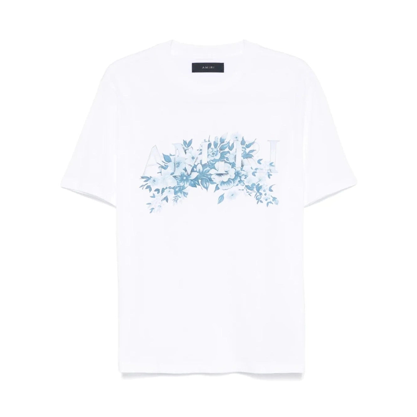 Amiri Garden print cotton t-shirt white - Amiri