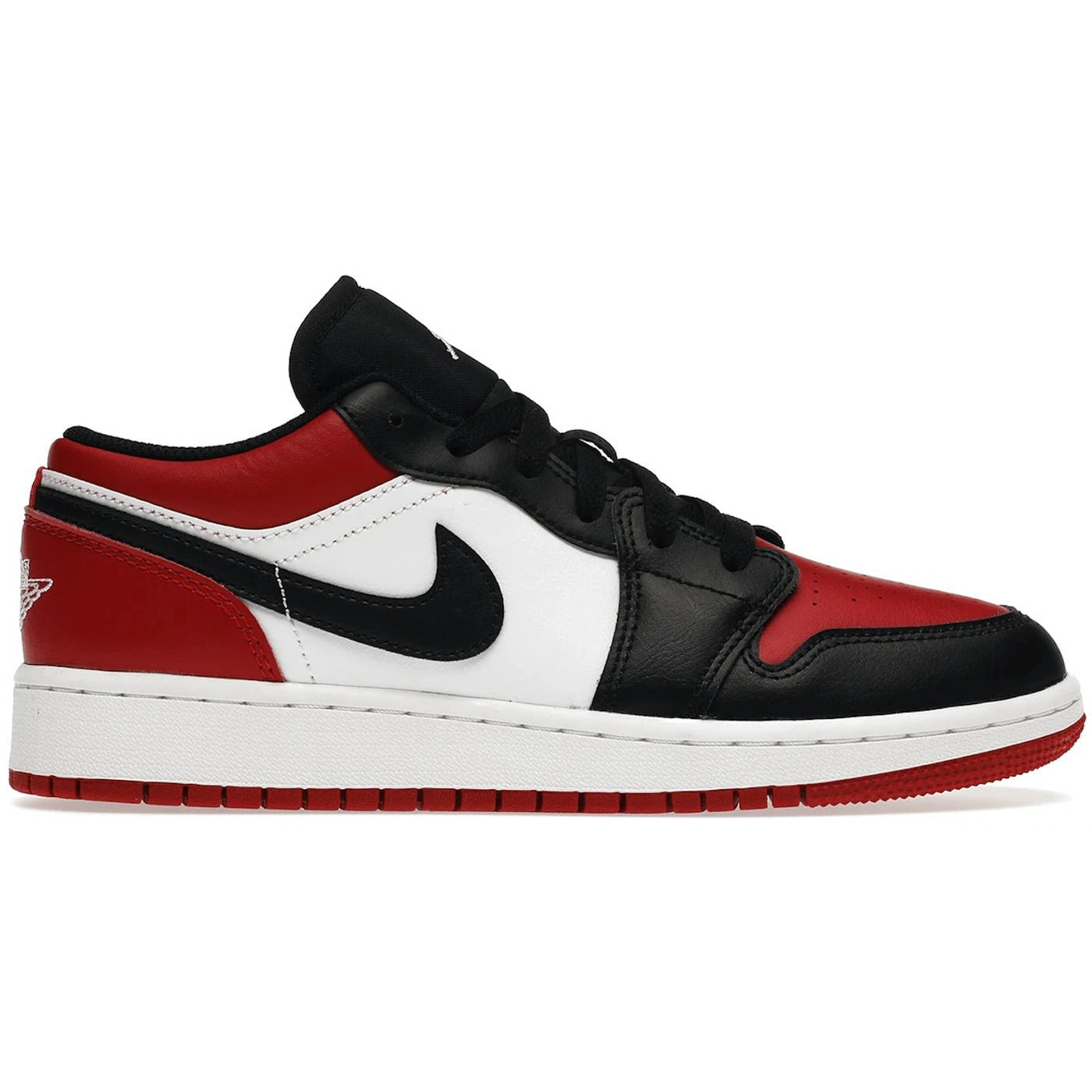 Jordan 1 Low Bred Toe (GS) - Air Jordan