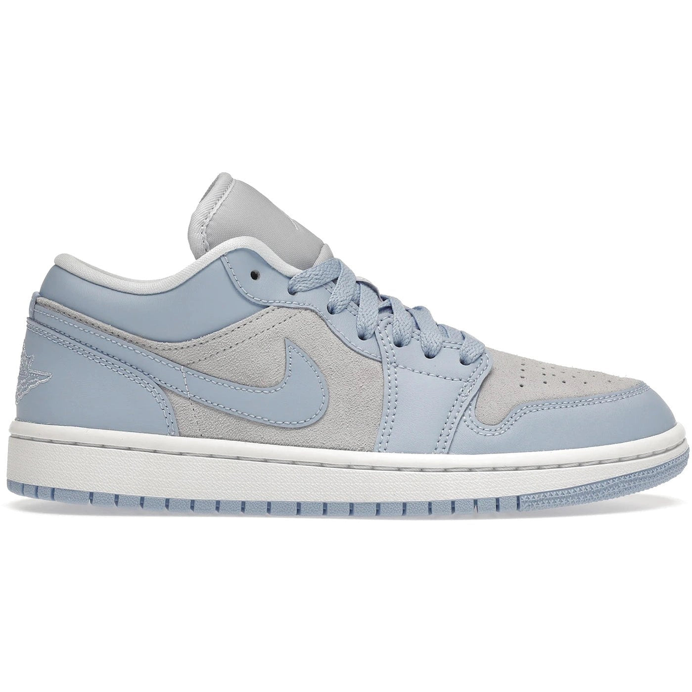 Jordan 1 Low Football Grey Aluminum (Women's) - Air Jordan