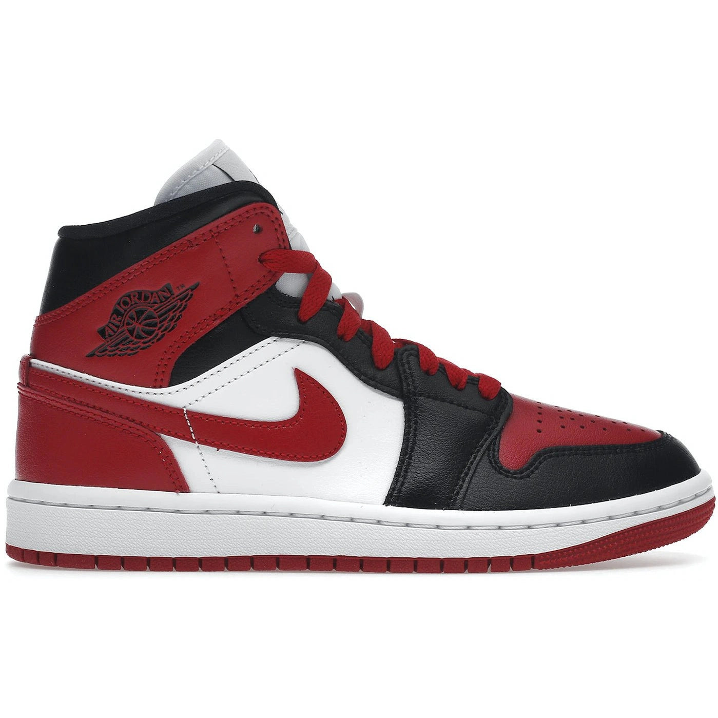 Jordan 1 Mid Alternate Bred Toe (Women's) - Air Jordan