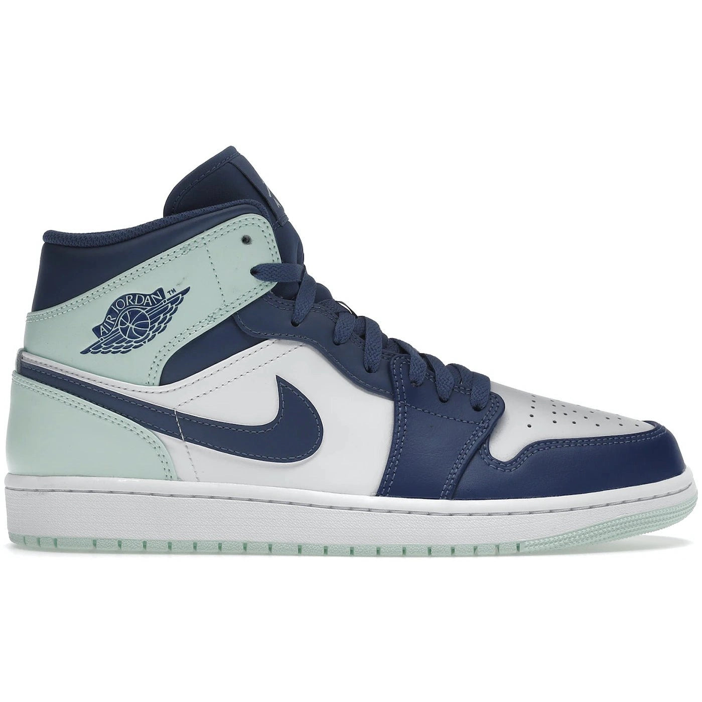 Jordan 1 Mid Mystic Navy Mint Foam - Air Jordan