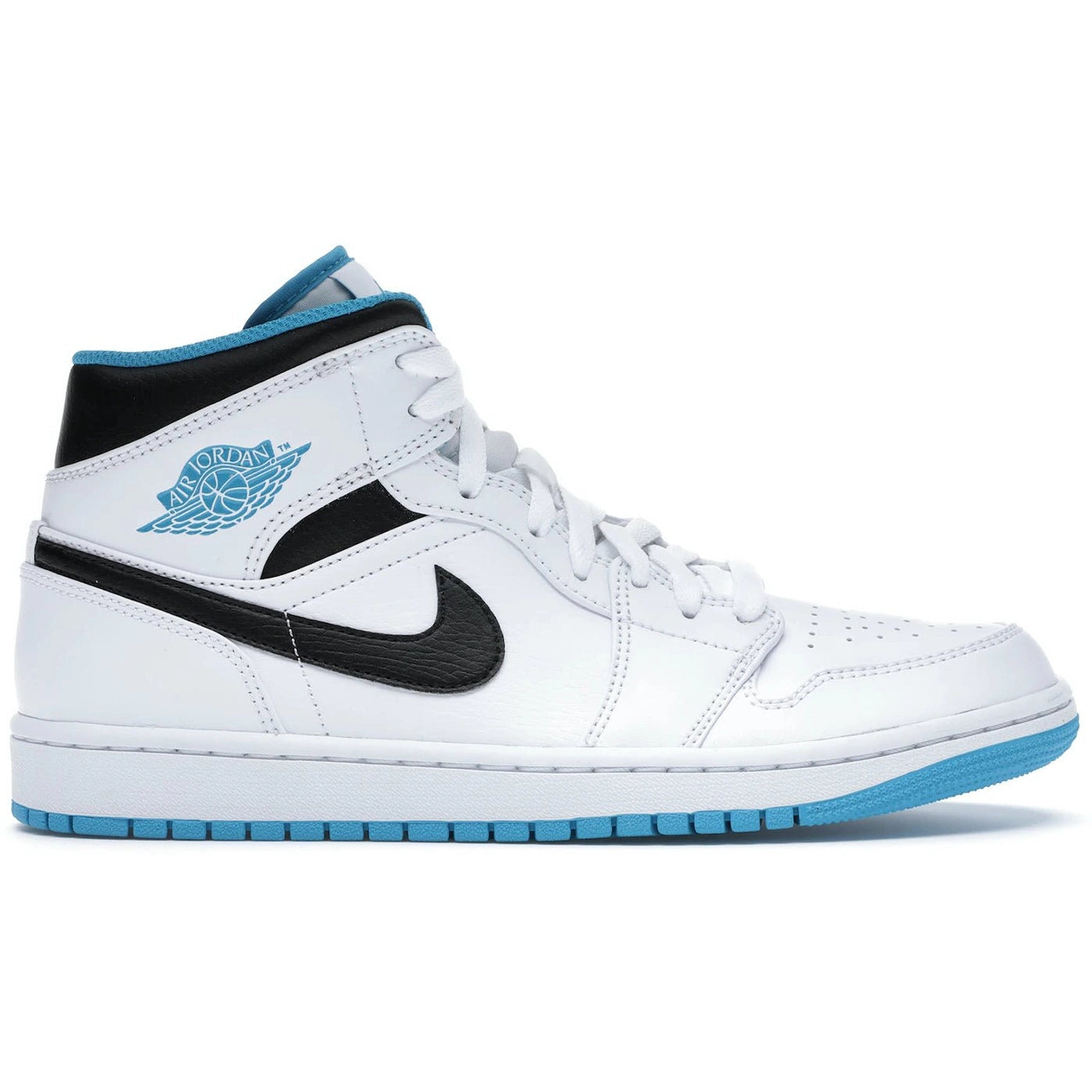 Jordan 1 Mid Laser Blue - Air Jordan