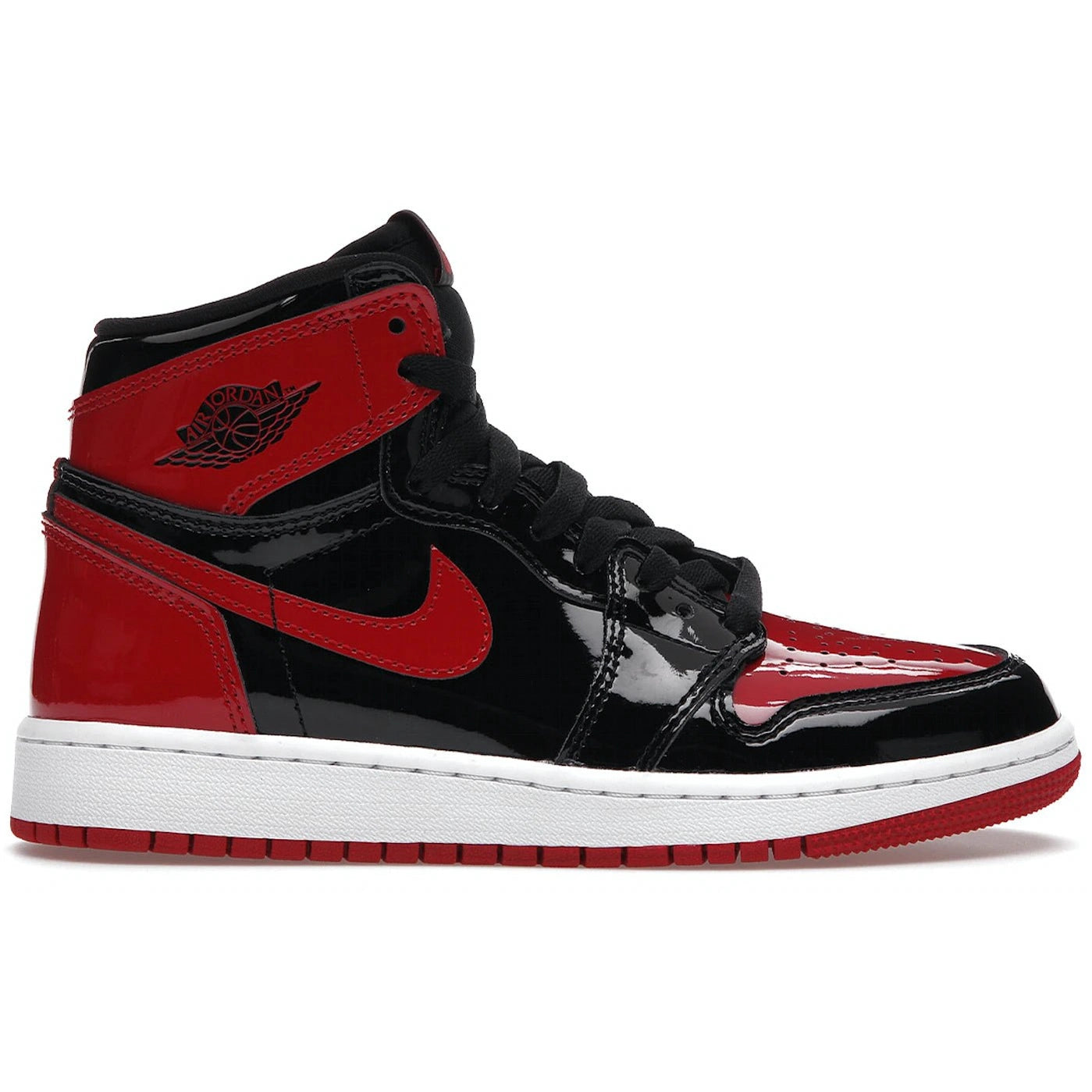 Jordan 1 Retro High OG Patent Bred (GS) - Air Jordan