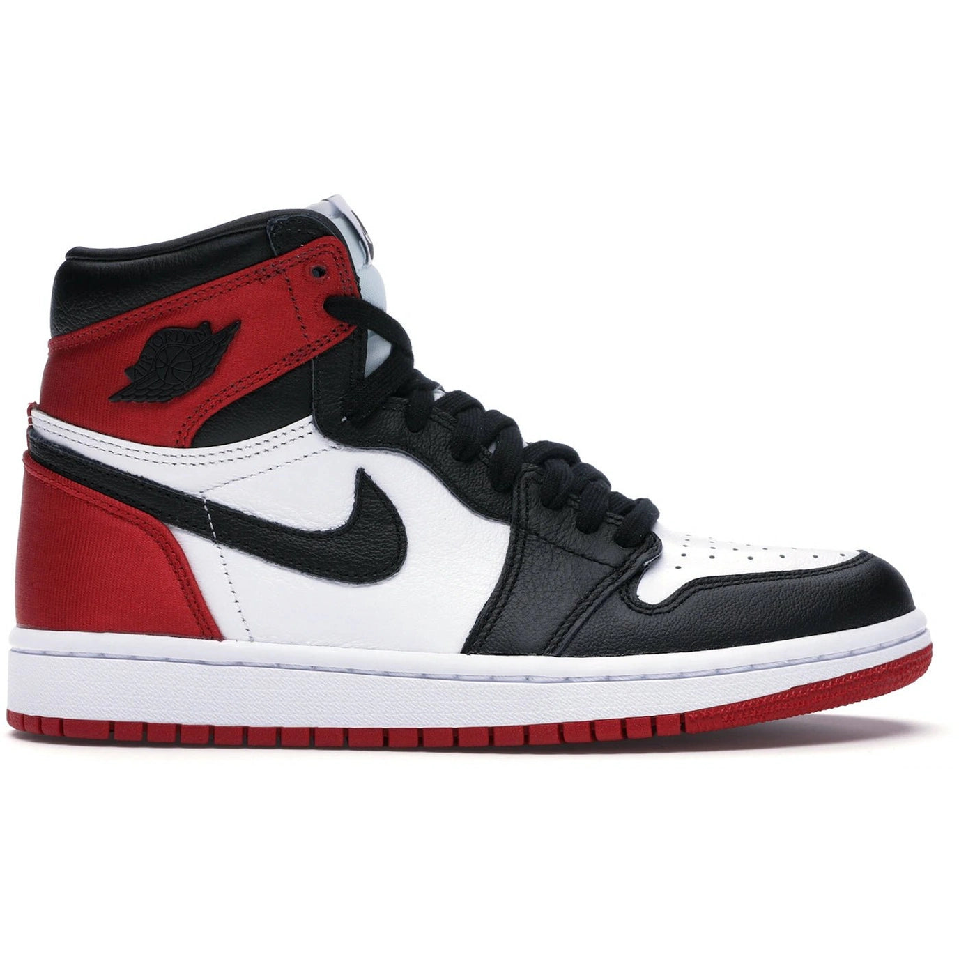 Jordan 1 Retro High Satin Black Toe (Women's) - Air Jordan