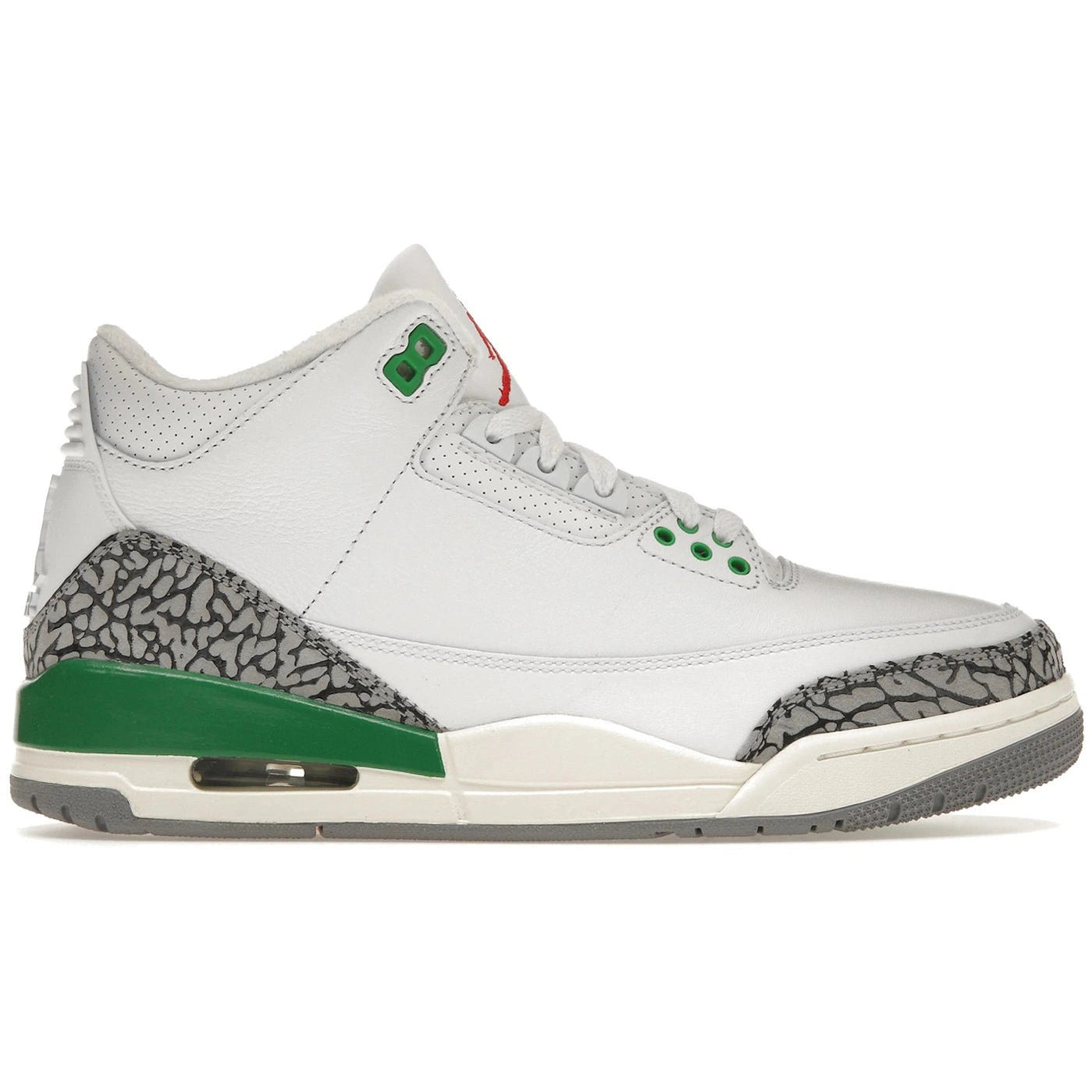 Jordan 3 Retro Lucky Green (Women's) - Air Jordan