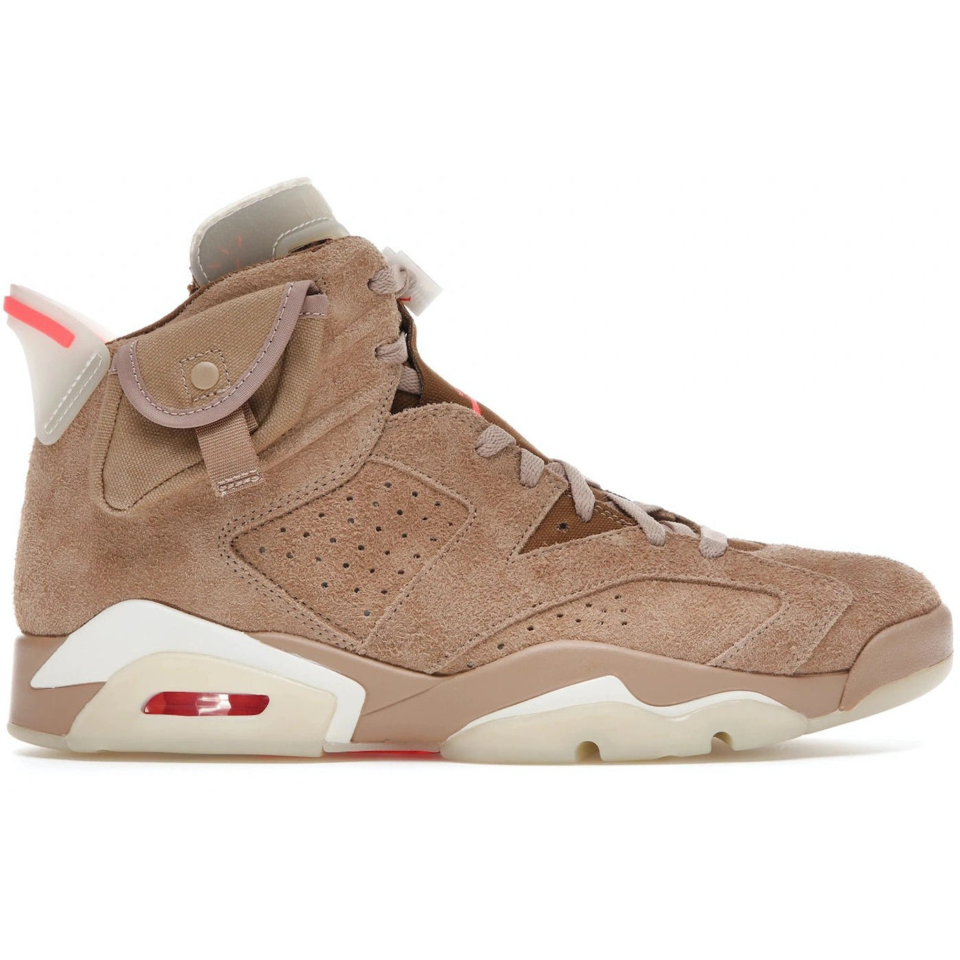 Jordan 6 Retro Travis Scott British Khaki - Air Jordan