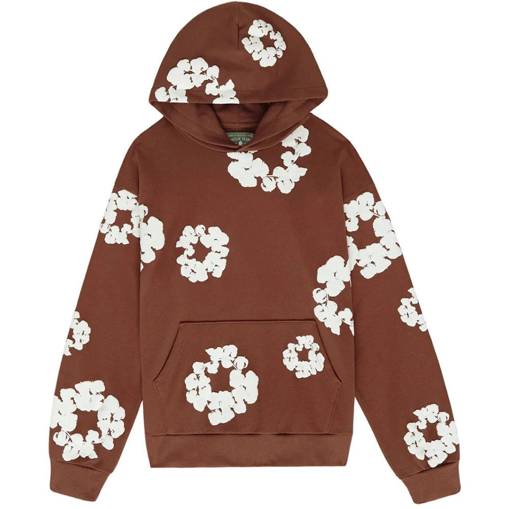 Denim Tears The Cotton Wreath Sweatshirt Brown - Sweatshirt - Denim Tears