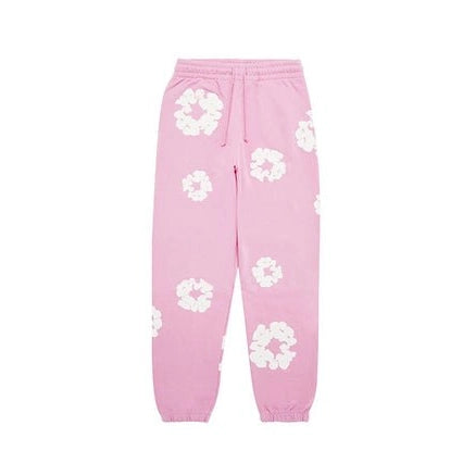 Denim Tears The Cotton Wreath Sweatpants Pink - Denim Tears