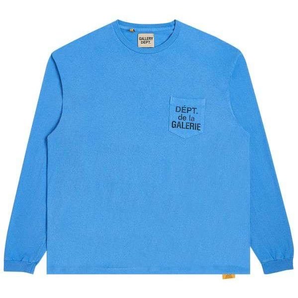 Gallery Dept. De La Galerie Long - Sleeve 'Blue' - Longsleeves - Gallery Dept.