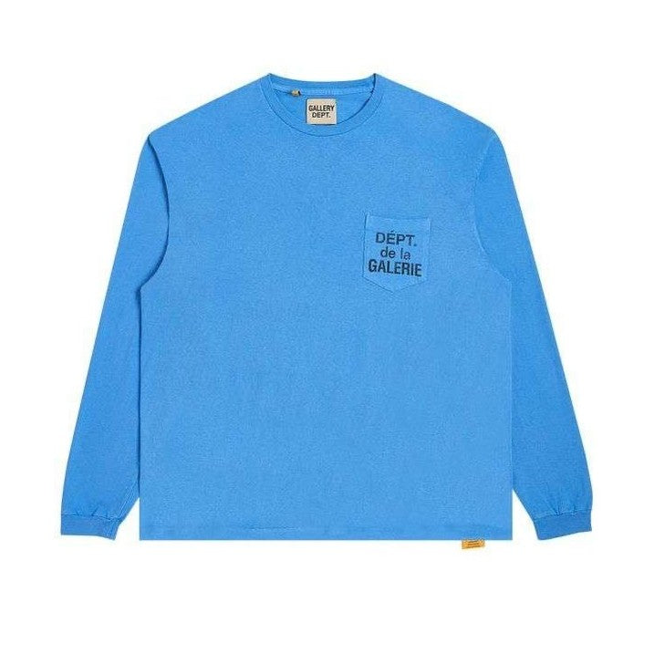 Gallery Dept. De La Galerie Long - Sleeve 'Blue' - Longsleeves - Gallery Dept.