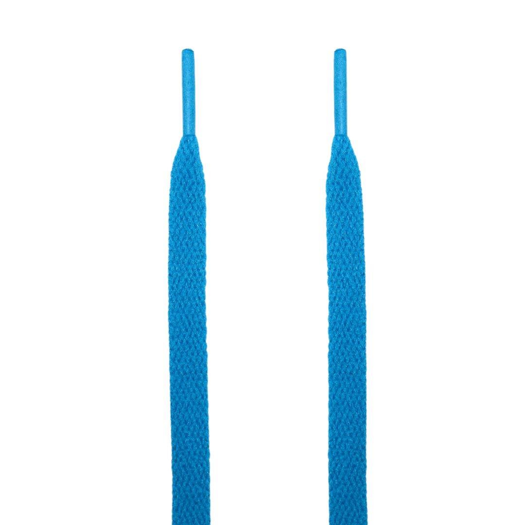 University Blue Jordan Flat Shoelaces