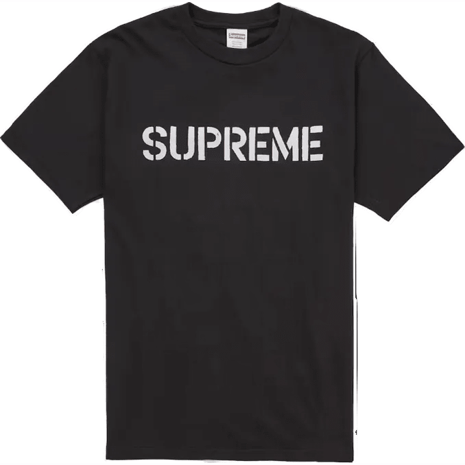 Supreme Hard Tee Black