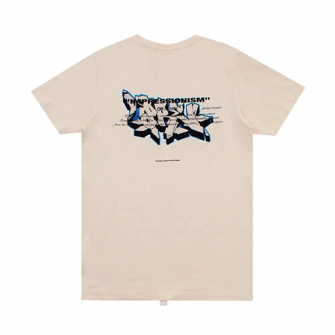 Off White Dondi Graffiti Off White Tee - T-shirt - OFF - WHITE