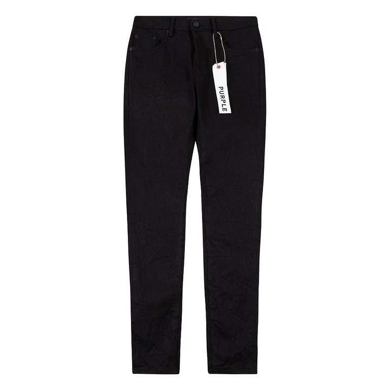 Purple Brand Black Raw Denim - Jeans - Purple Brand
