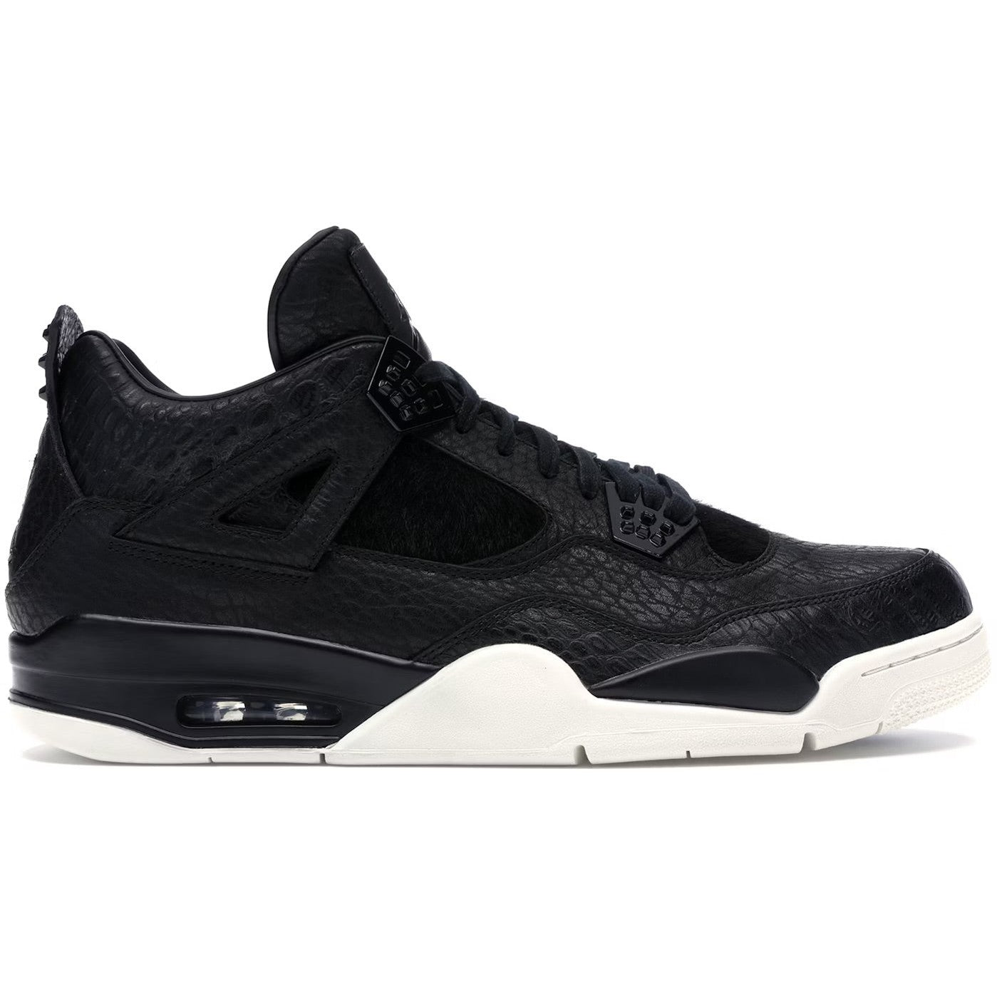 Jordan 4 Retro Pony Hair Black - Air Jordan