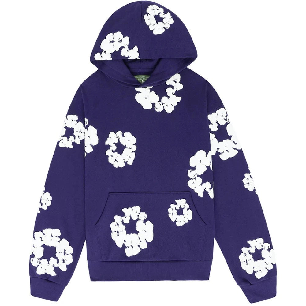 Denim Tears The Cotton Wreath Sweatshirt Purple - Sweatshirt - Denim Tears