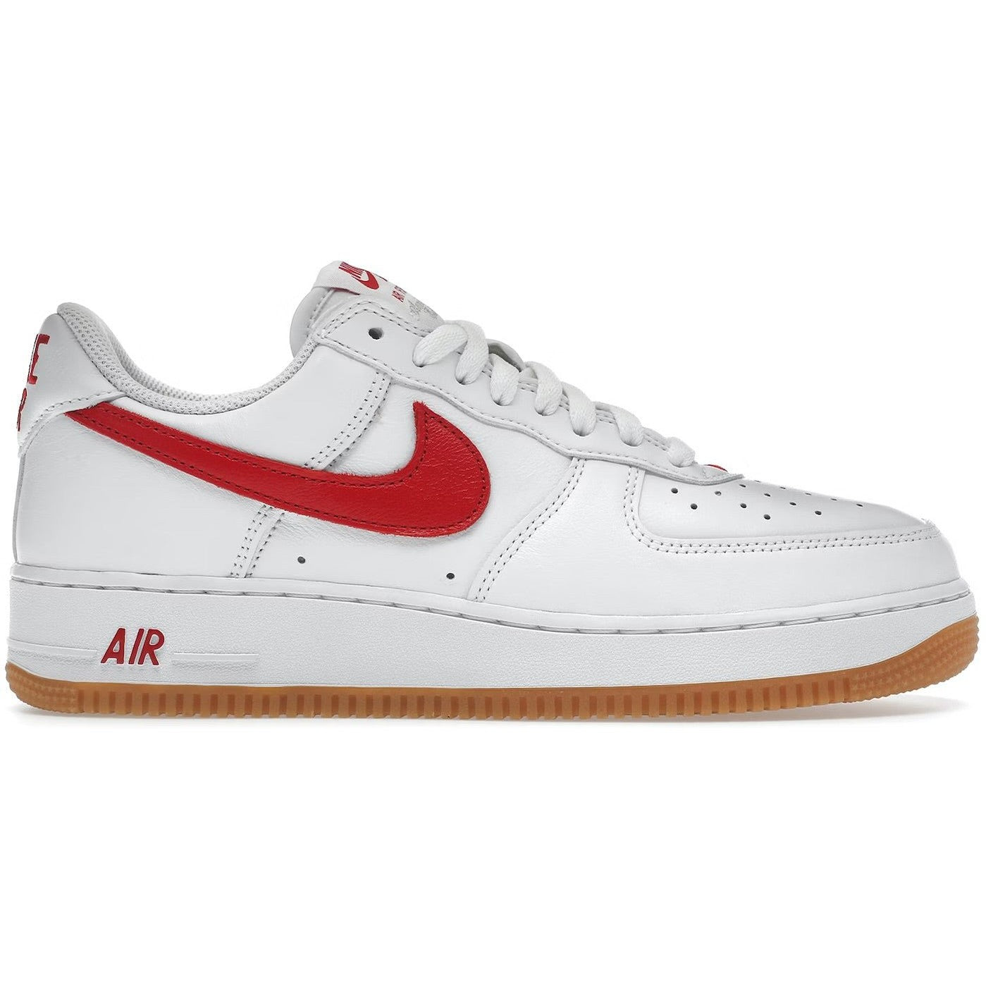 Nike Air Force 1 '07 Low Color of the Month University Red Gum - Sneaker - Nike