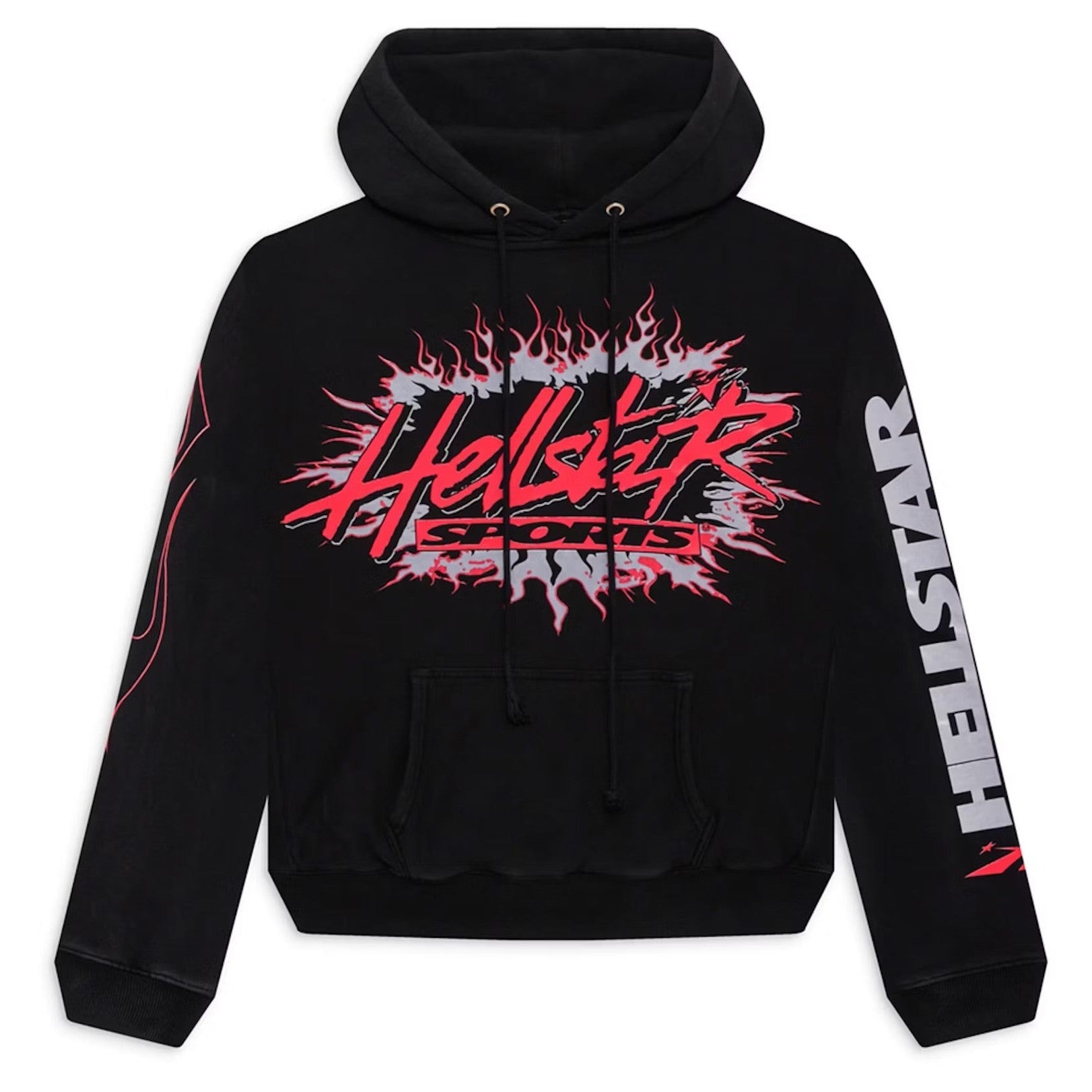 Hellstar Sports Future Flame Hoodie Black - Hoodie - Hellstar