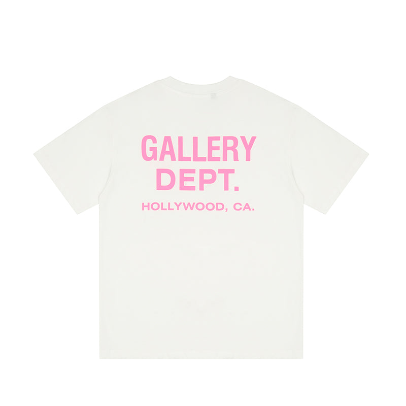 Gallery Dept. Vintage Souvenir Tee 'White/Pink'