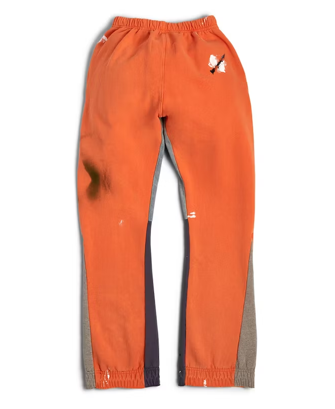 Gallery Dept. Painted Flare Sweat Pants 'Orange'