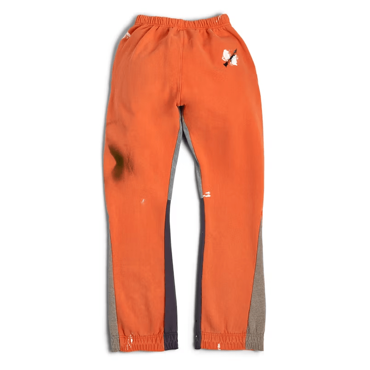 Gallery Dept. Painted Flare Sweat Pants 'Orange' - Sweatpants - Gallery Dept.