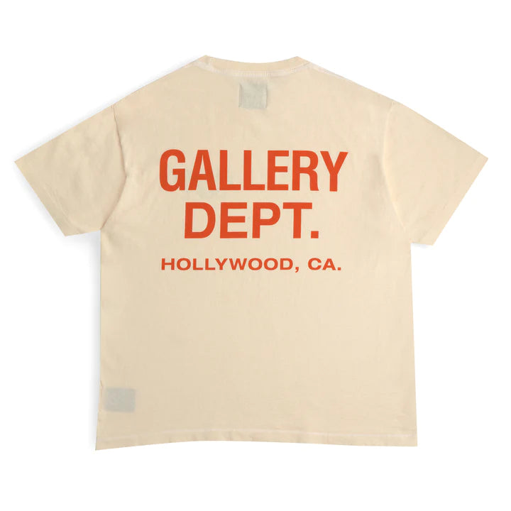 Gallery Dept. Souvenir tee- Orange/Cream