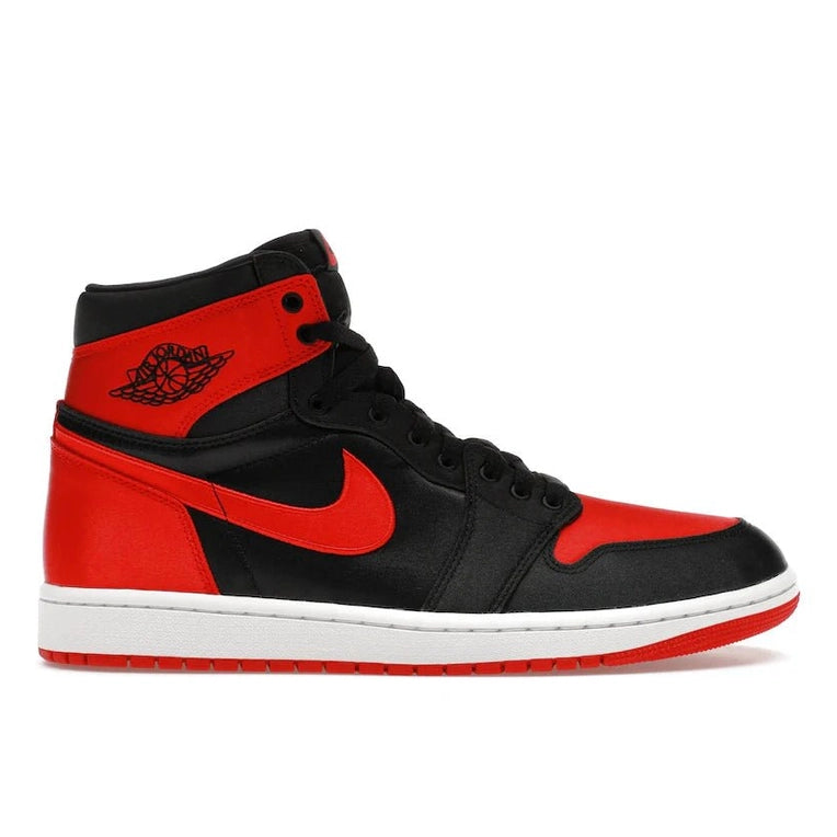 Jordan 1 Retro High OG Satin Bred (Women's) - Air Jordan