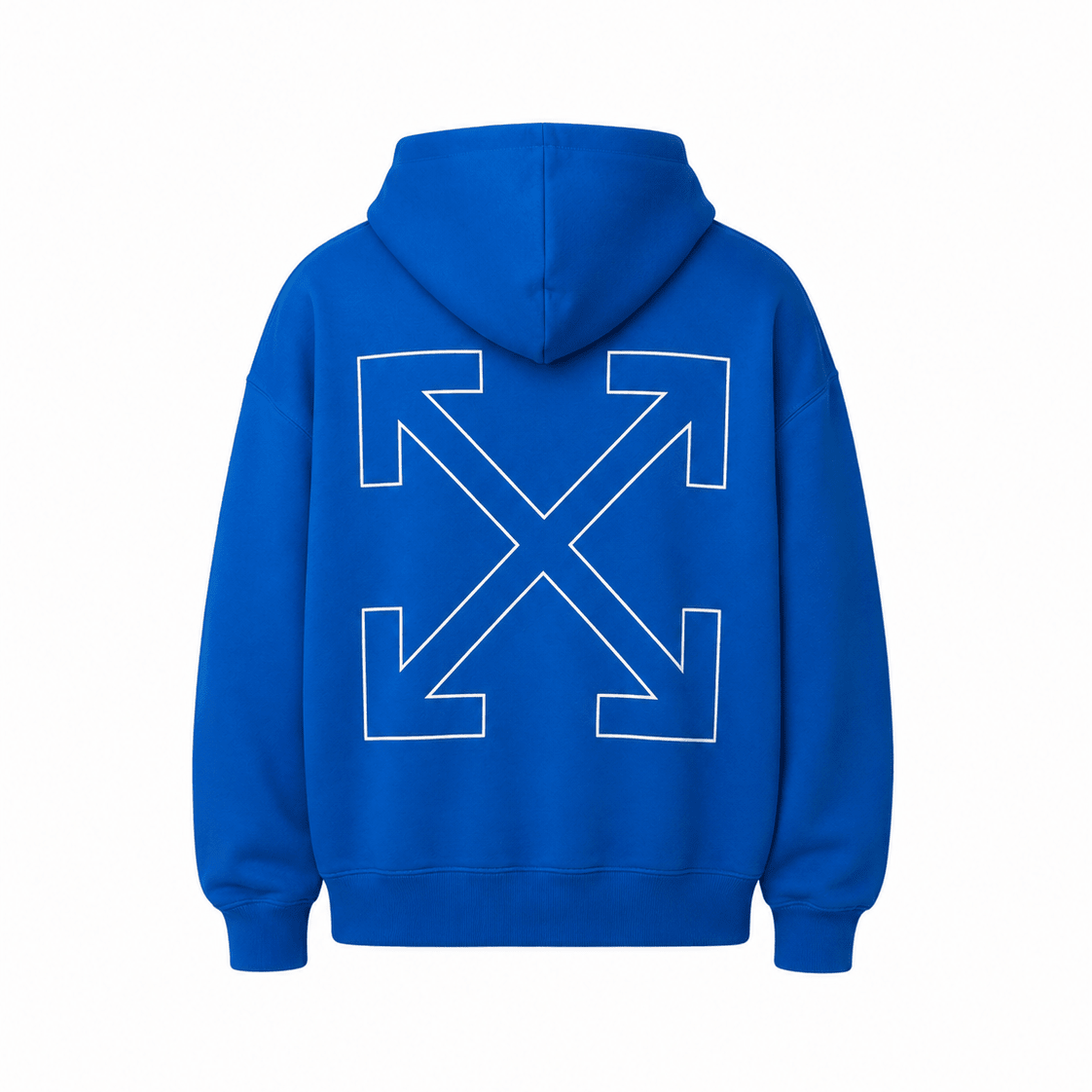 Off-white Costco Exclusive Men's Pullover Hoodie Blue