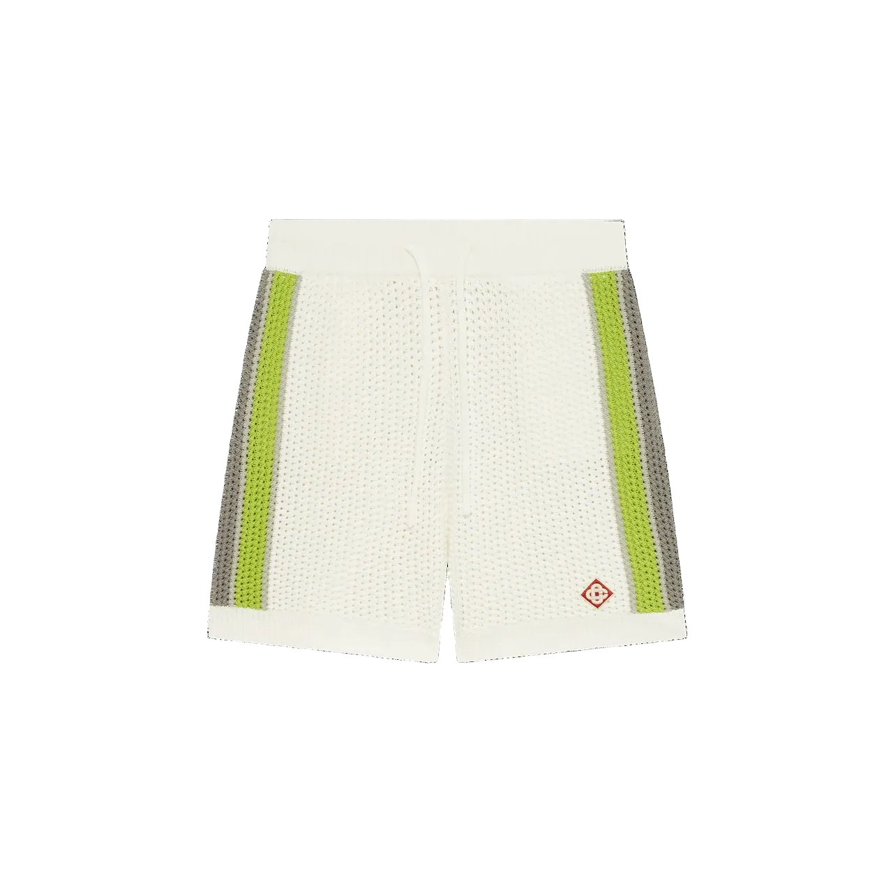 Casablanca Stripe Crochet Shorts