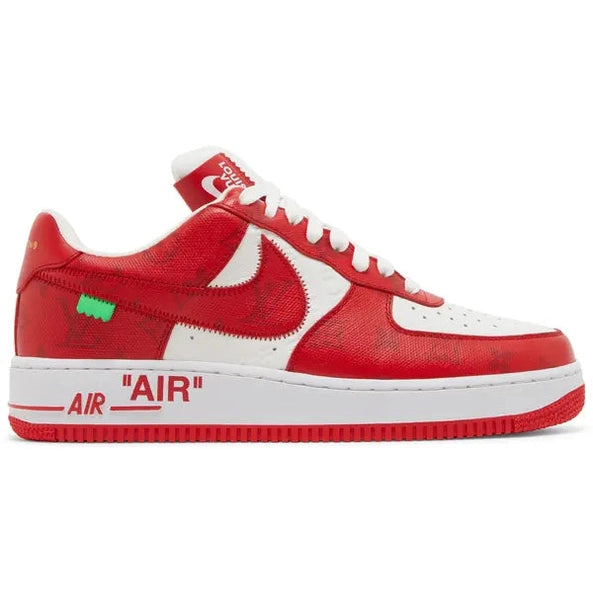 Louis Vuitton x Nike Air Force 1 Low 'White Comet Red'