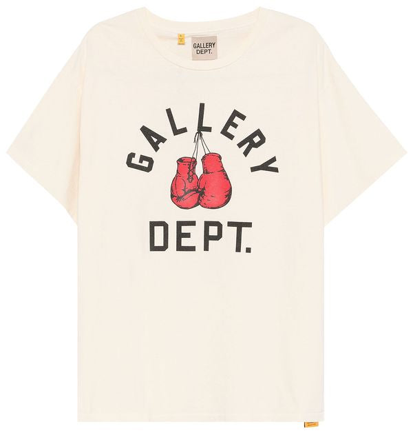 Gallery Dept. Boxing Merch Tee 'Cream'