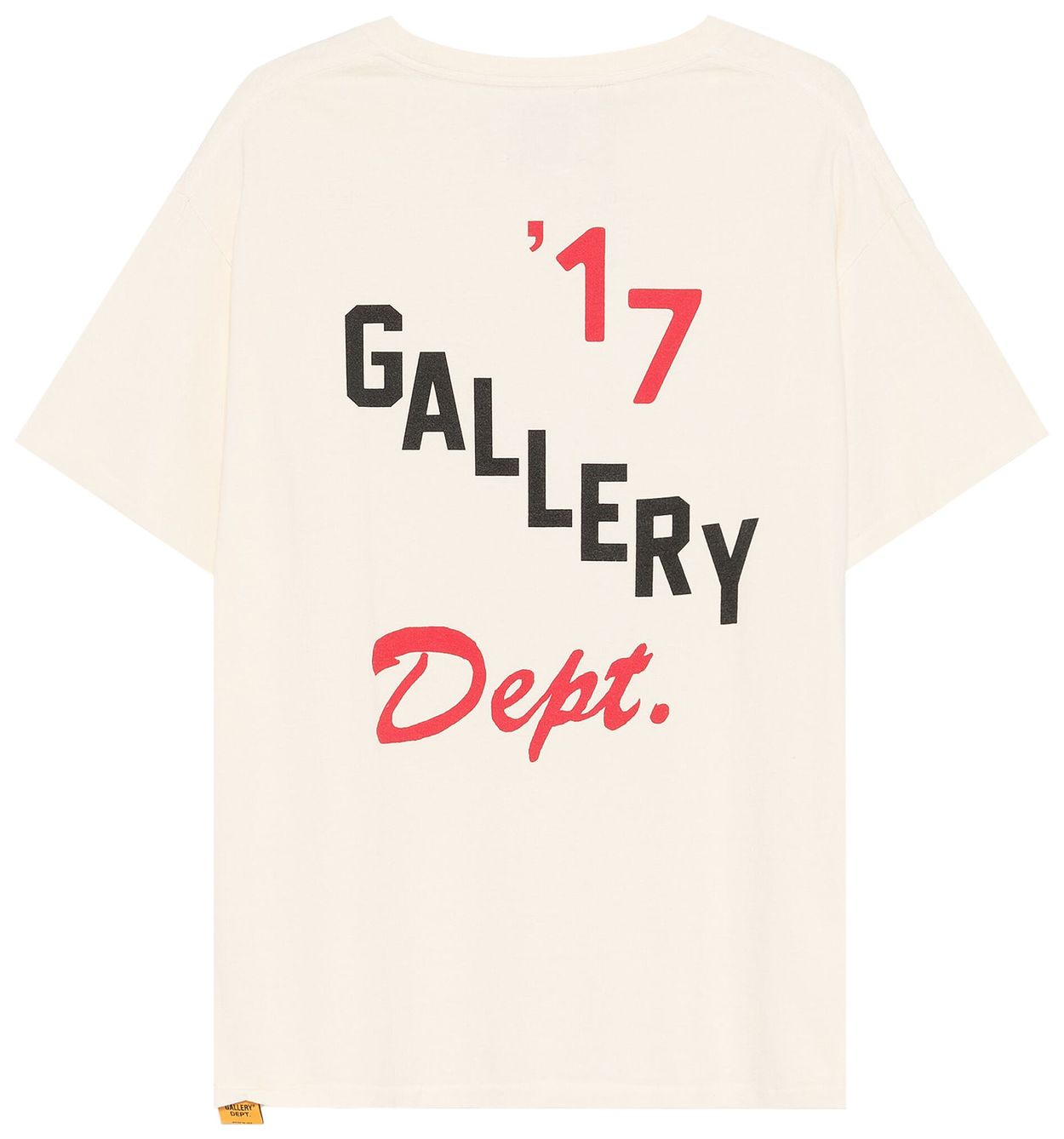 Gallery Dept. Boxing Merch Tee 'Cream'