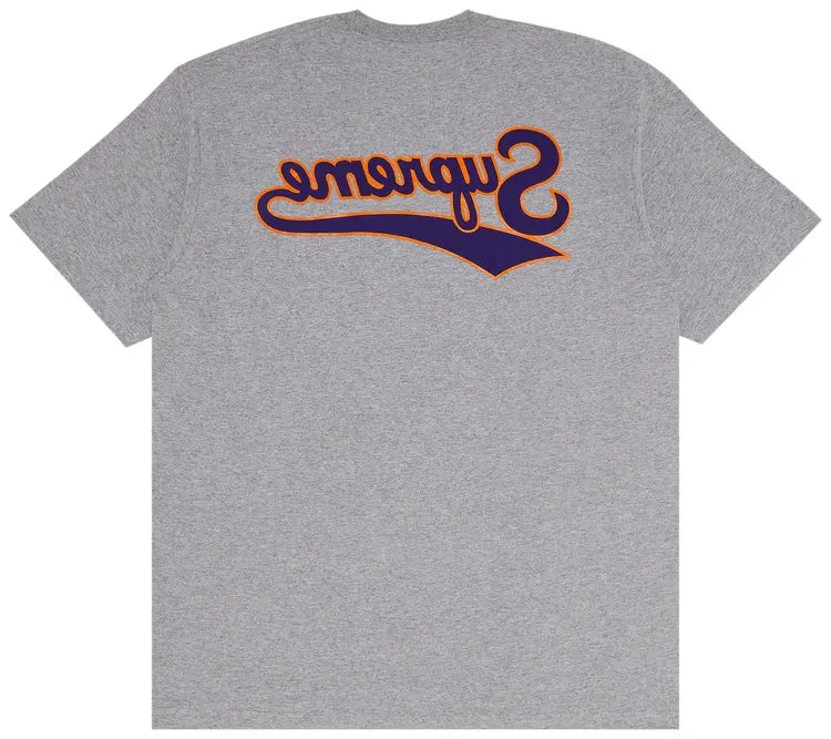 Supreme Backwards Tee 'Heather Grey'