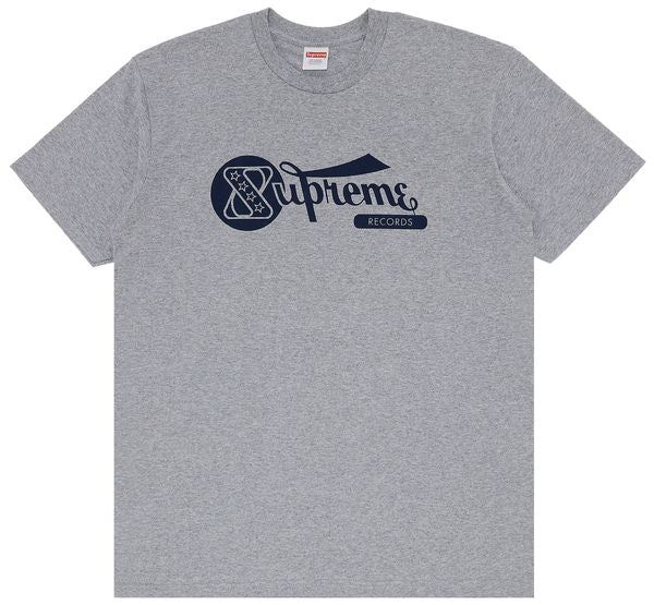 Supreme Records Tee 'Heather Grey'