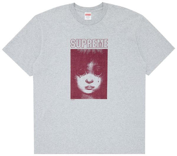 Supreme Margaret Keane Teardrop Tee 'Heather Grey'