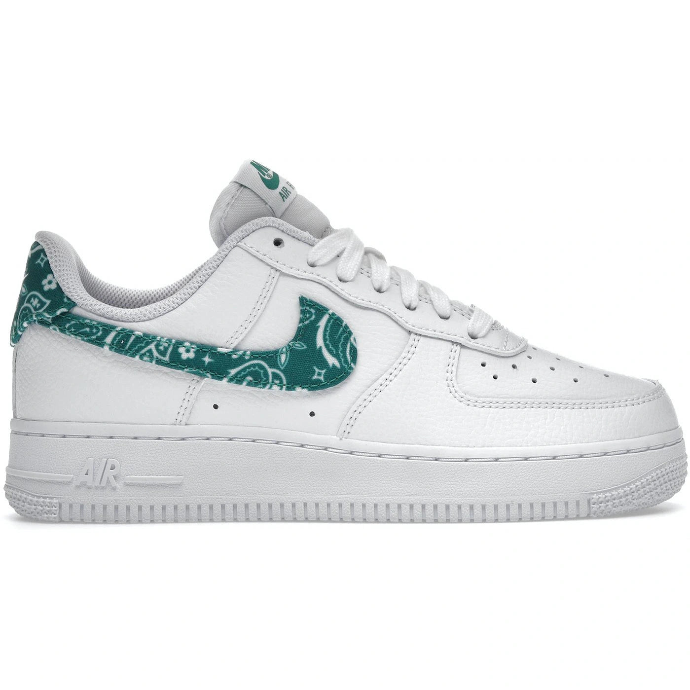 Nike Air Force 1 Low '07 Essential White Green Paisley (Women's) - Nike